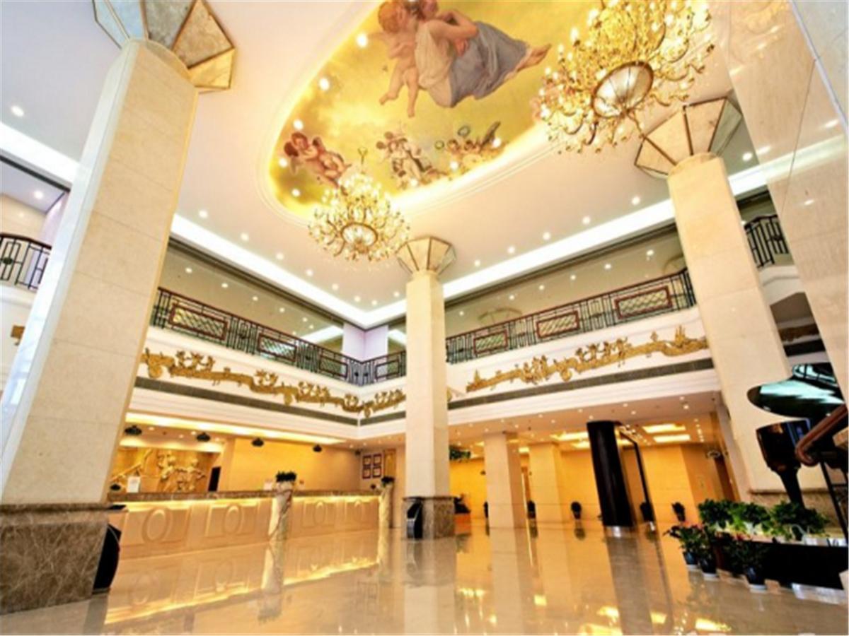 Vienna International Hotel Shanghai Train Station Buitenkant foto